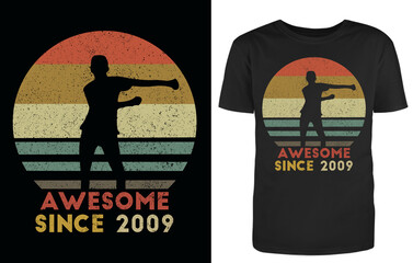 Awesome Since 2009 tshirt