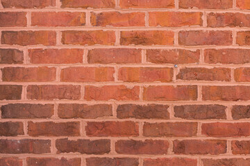 Red brick wall texture
