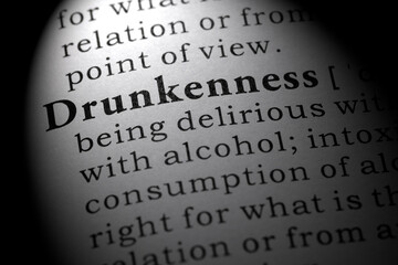 definition of drunkenness
