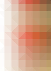 Abstract color Low-Polygones Generative Art background illustration