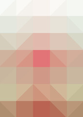 Abstract color Low-Polygones Generative Art background illustration