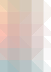 Abstract color Low-Polygones Generative Art background illustration