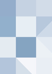 Obraz premium Abstract color Low-Polygones Generative Art background illustration