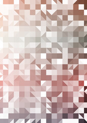 Abstract color Low-Polygones Generative Art background illustration