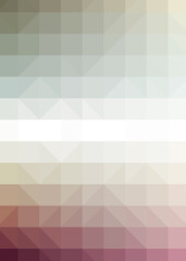Obraz premium Abstract color Low-Polygones Generative Art background illustration