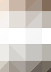 Abstract color Low-Polygones Generative Art background illustration