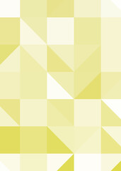 Fototapeta premium Abstract color Low-Polygones Generative Art background illustration