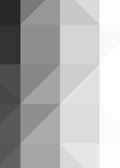 Obraz premium Abstract color Low-Polygones Generative Art background illustration