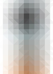 Fototapeta premium Abstract color Low-Polygones Generative Art background illustration