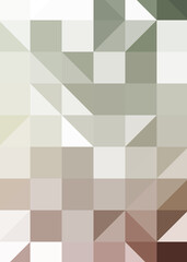 Abstract color Low-Polygones Generative Art background illustration