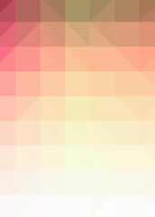 Abstract color Low-Polygones Generative Art background illustration