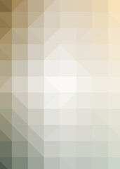 Obraz premium Abstract color Low-Polygones Generative Art background illustration