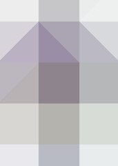 Fototapeta premium Abstract color Low-Polygones Generative Art background illustration