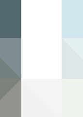 Obraz premium Abstract color Low-Polygones Generative Art background illustration