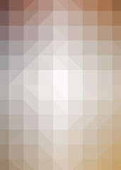 Abstract color Low-Polygones Generative Art background illustration