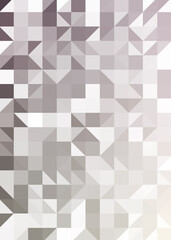 Abstract color Low-Polygones Generative Art background illustration