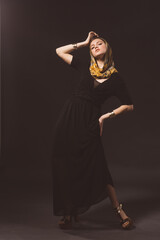 Beauty fashion oriental style girl