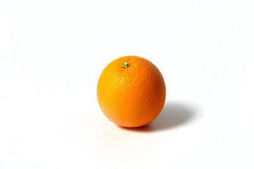 orange on white background