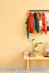 Stylish interior of modern hall