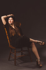 Beauty fashion oriental style girl