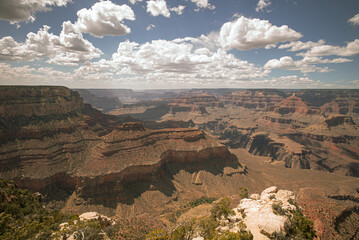 USA landmark. Grand Canyon National Park. World landscapes. Erosion concept.