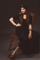 Beauty fashion oriental style girl