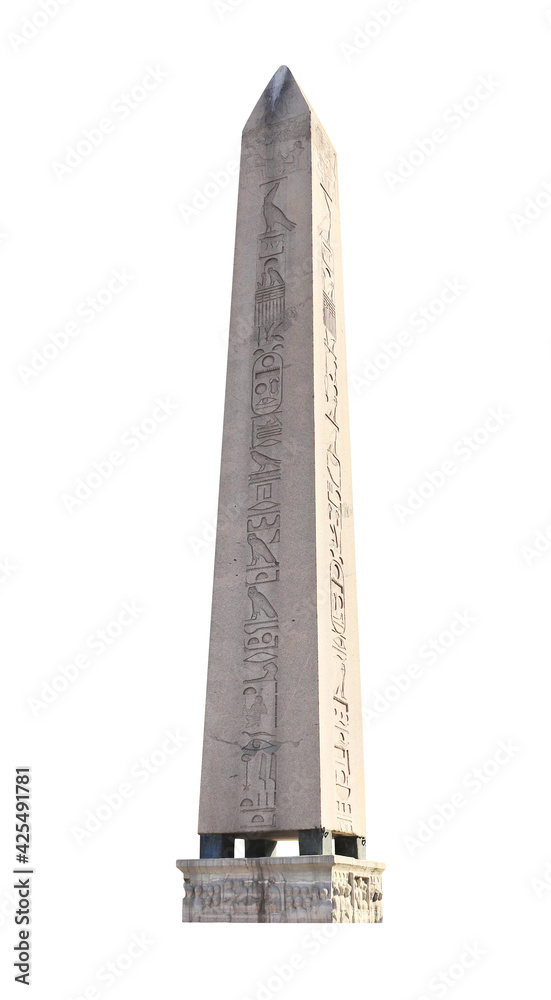 Wall mural ancient egyptian obelisk, istanbul, turkey