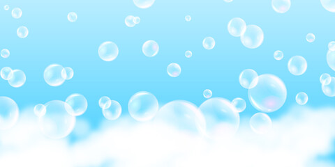 soap bubble vector