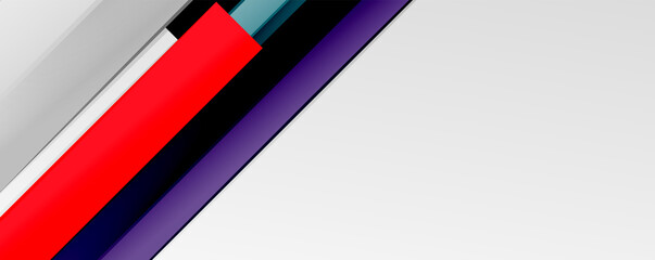 Color abstract lines trendy geometric background for business or technology presentation, internet poster or web brochure cover, wallpaper