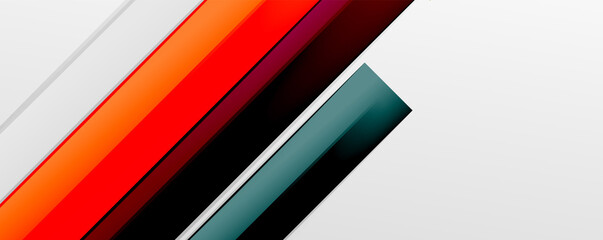 Color abstract lines trendy geometric background for business or technology presentation, internet poster or web brochure cover, wallpaper