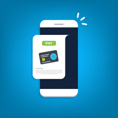Fototapeta premium Mobile payment 