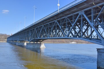 Plock most Legionow Pilsudskiego na Wisle