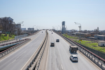   View of the avenue Sivers on April 05; 2016 in Rostov-on-Don