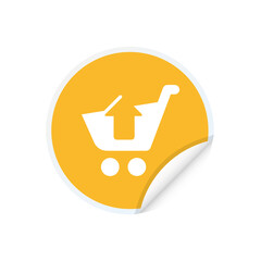 Upload Cart - Sticker