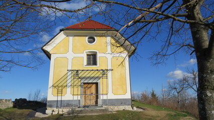 15th century church Saint Nicolas in Slovenia