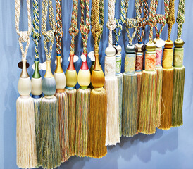 Curtain brushes in store