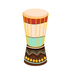Ethnic tambourine drum pattern background. Abstract bright colored ethnic african drum for design tourism agency flyer, souvenir shop advertising, ethnic african music festival t shirt print etc.