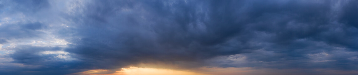  Beautiful cloud in the sunrise sky background. Sky banners background. Natural background of the colorful panorama sky.
