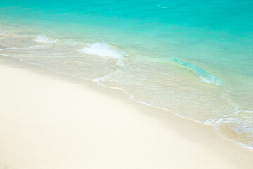 beach and tropical sea . nature background
