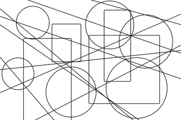 minimalist graphic design on background