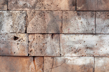 Stone Wall Textured Surface for Background, Texture or Wallpaper.