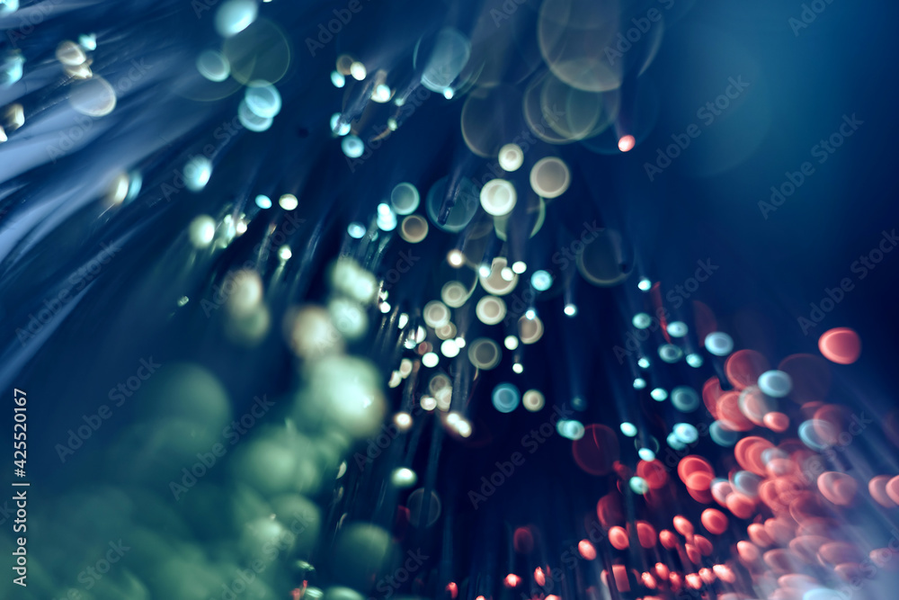 Poster Beautiful abstract  blurred bokeh colored background pattern for design.
