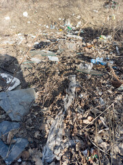 garbage in nature