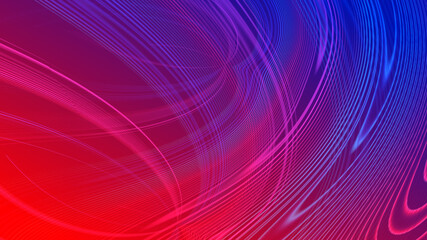 Abstract red blue gradient geometric background. Neon light curved lines and shape with colorful graphic design. with space for concept design business technology background.