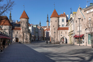buildings of old Tallinn