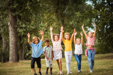 Obraz premium Happy time for kids.