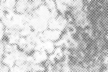 Vector grunge halftone black dost texture background. Abstract overlay.