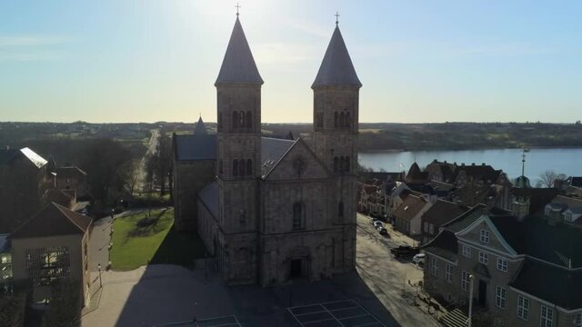 Drone billeder af Viborg Domkirke - Drone footage of a Danish Cathedral