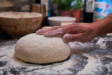 baking the food