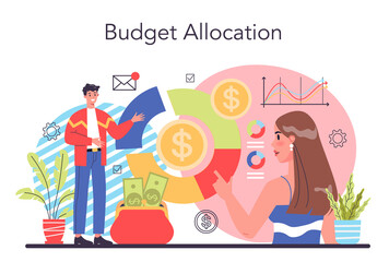 Budgeting concept. Idea of financial planning and well-being.